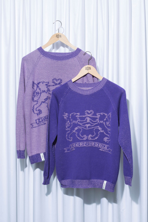 Züri Leu Knit Sweater – Purple/Lilac